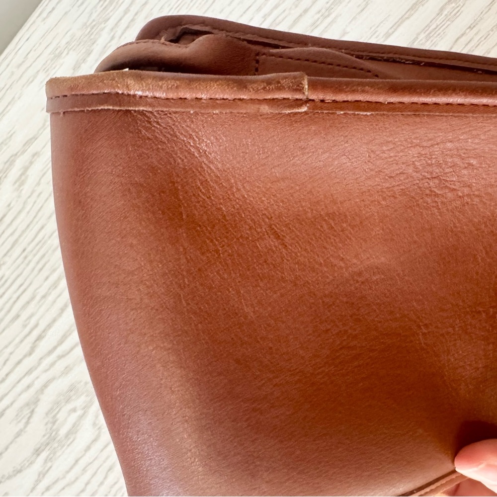 Vintage Coach “Scooter Bag” in British Tan — Style #9893 — AS IS - Picture 16 of 16